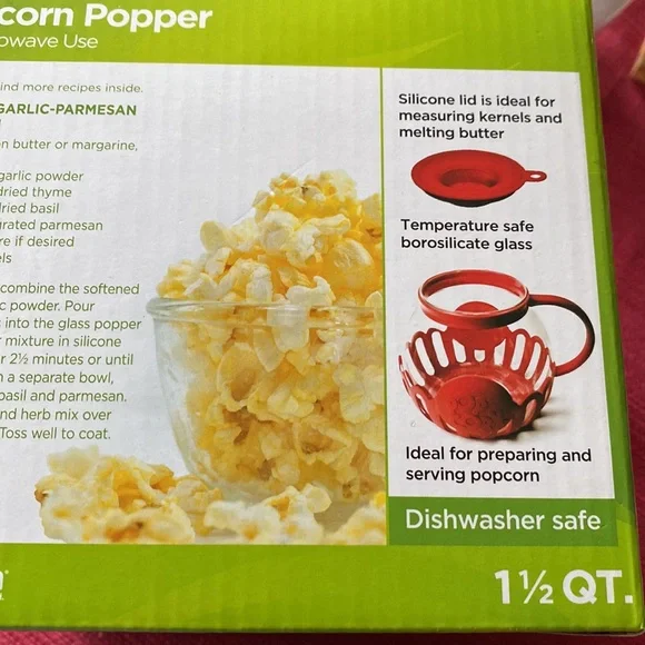 Ecolution microwave popcorn maker - Picture 3 of 3